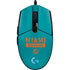 NFL Miami Dolphins Teal Performance Series G203 Prodigy RGB Wired Gaming Mouse Skin